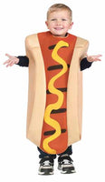 TODDLER HOT DOG HALLOWEEN COSTUME CHILD KID FITS 3T-4T