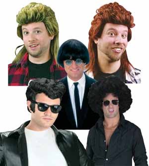 Thru The Decades - men wig