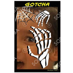 Gotcha Skeleton Hand Halloween - Profile Stencil