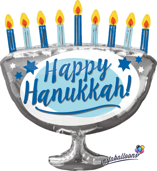 29" Happy Hanukkah Balloon