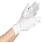 Fun World DELUXE WHITE GLOVES W/ SNAP