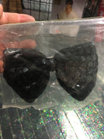 Black sequin bow tie