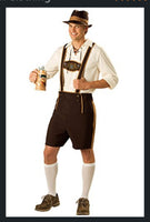 In Character Bavarian Costume lederhosen Adult medium