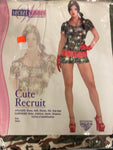 Cute Recruit Adult Small Costume