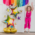 Airloonz 55” airfilled balloon colourful stars