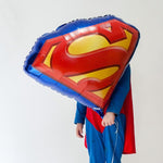 Anagram Supershape- Superman Logo Foil Balloon 26"