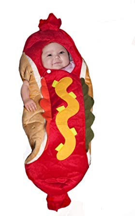 Baby hot dog Halloween costume
