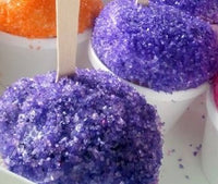 Snow Cone Syrup, cups and spoons