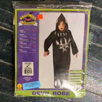 Devil Robe Grim Reaper Skeleton Child Costume