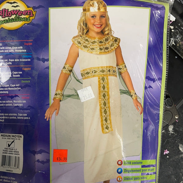 Cleopatra Child Medium Costume