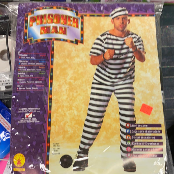 Prisoner Adult Costume standard size