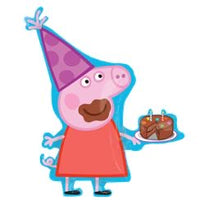 Peppa Pig Foil SuperShape Balloon
