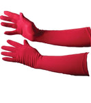 Long Red Gloves