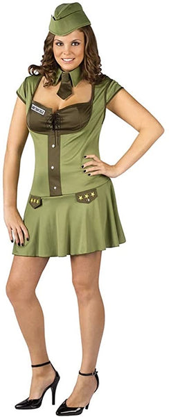 fun World women’s plus size major trouble Halloween costume