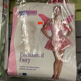 Enchanted Fairy Costume Adult Extra Small Pink Wings