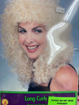 Blonde Long Curly Hair