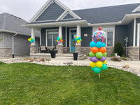 Outdoor Balloon Yard Art !