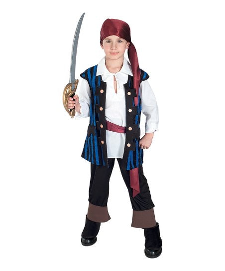 Kids Pirate Costume Size 4-6