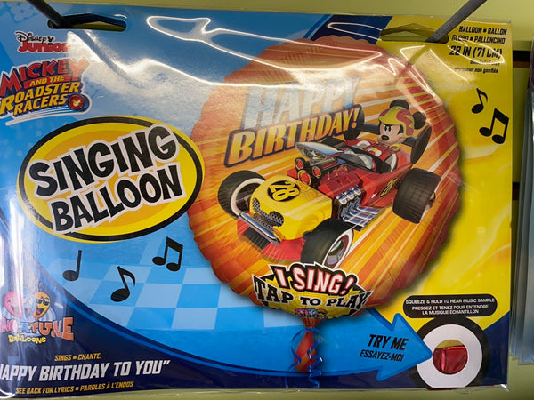 Mickey Mouse Singing Balloon
