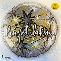 18” congratulations foil balloon