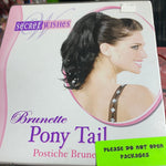 Brunette Pony Tail