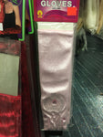Elbow Length Pink Gloves