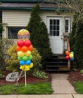 Outdoor Balloon Yard Art !