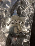 Sheriff Cowboy String Tie