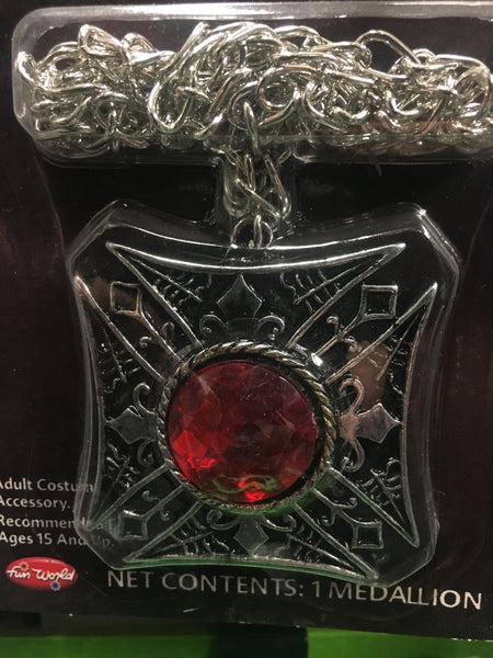 Vampire Medallion Metal