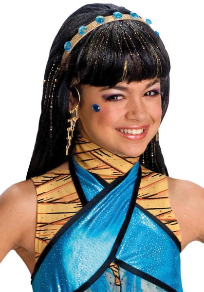 Rubies costume Co.  Monster High Cleo De Nile girls hair