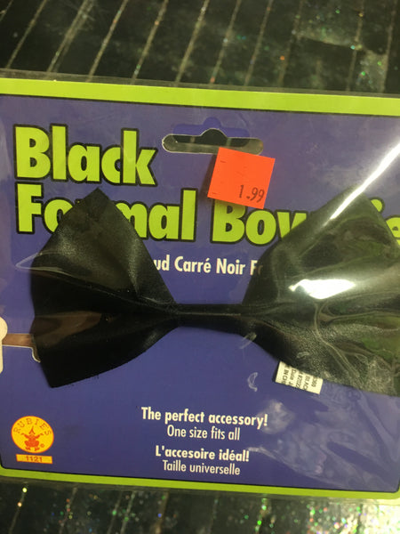 Black Formal Bow Tie elastic neck