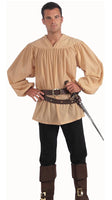 Forum Novelties Men’s Extra Large Medieval Shirt Beige