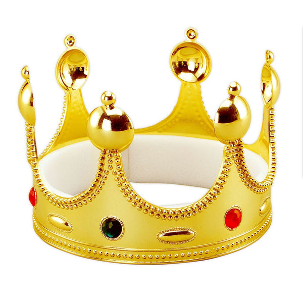 Gold Kings Crown Plastic