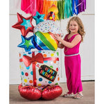 airloonz stacked birthday icons balloon 55in