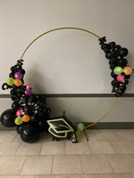 7foot round balloon hoop