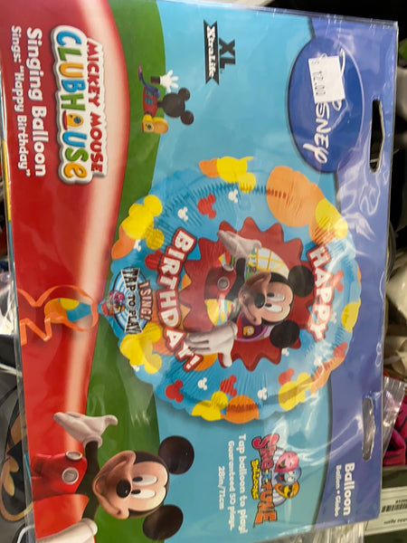Mickey Mouse Birthday Balloon