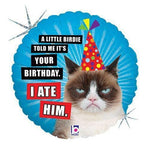 18” Birthday Balloon Grumpy Cat