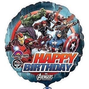 18” Happy Birthday Avengers Balloon