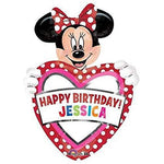 Minnie Mouse Customizable Foil Balloon