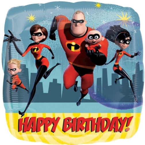 Incredibles Birthday 18in Balloon