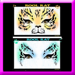 Kool Kat Stencil Eyes - Child