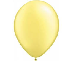 Lemon Chiffon 11" Latex Balloon