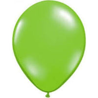 Lime Green 11" Latex Balloon