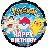 18” Happy Birthday Pokémon Balloon