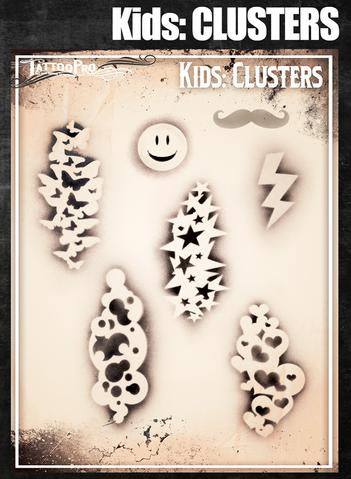Wiser's Kids Clusters Tattoo Pro Stencil