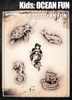 Wiser's Kids Ocean Fun  Tattoo Pro Stencil