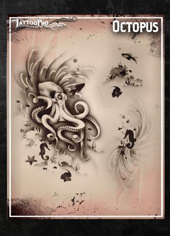 Wiser's Octopus Tattoo Pro Stencil