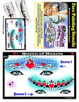 Queen Of Hearts Stencil Eyes