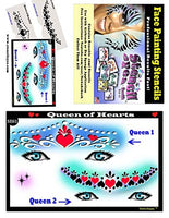 Queen Of Hearts Stencil Eyes