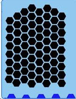 QEZ Stencil - Honey Comb